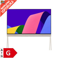 LG 42LX1Q3LA OLED 4K UHD Objet Collection Posé