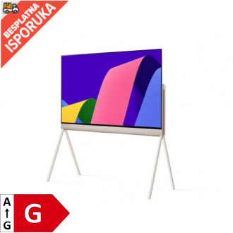 LG 42LX1Q3LA OLED 4K UHD Objet Collection Posé