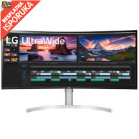 LG 38WN95CP-W UltraWide QHD+ IPS Curved